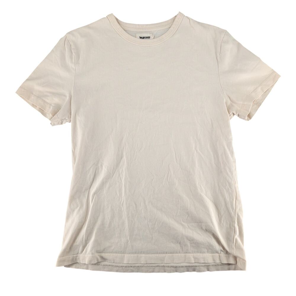 Taylor Stitch Short Sleeve Crewneck Tee Organic Cotton Men's 42/L Minimalist